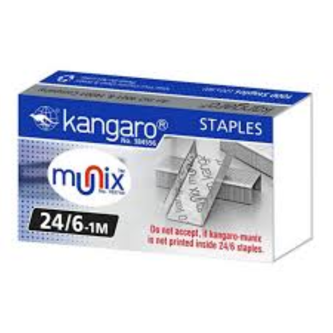 KANGAROO STAPLE PINS 24/6 1000'S